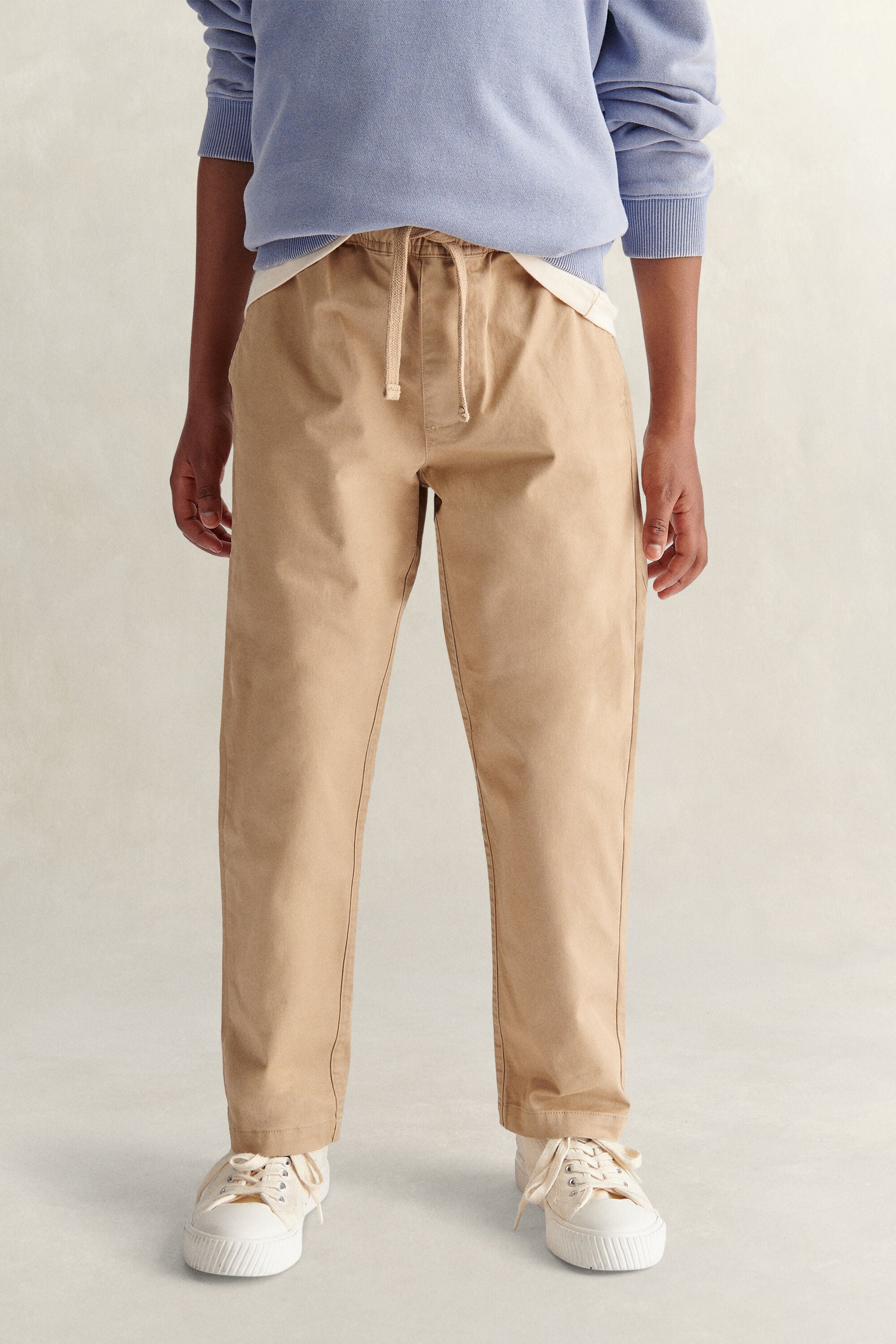 Teen Boys chino met trekkoordje