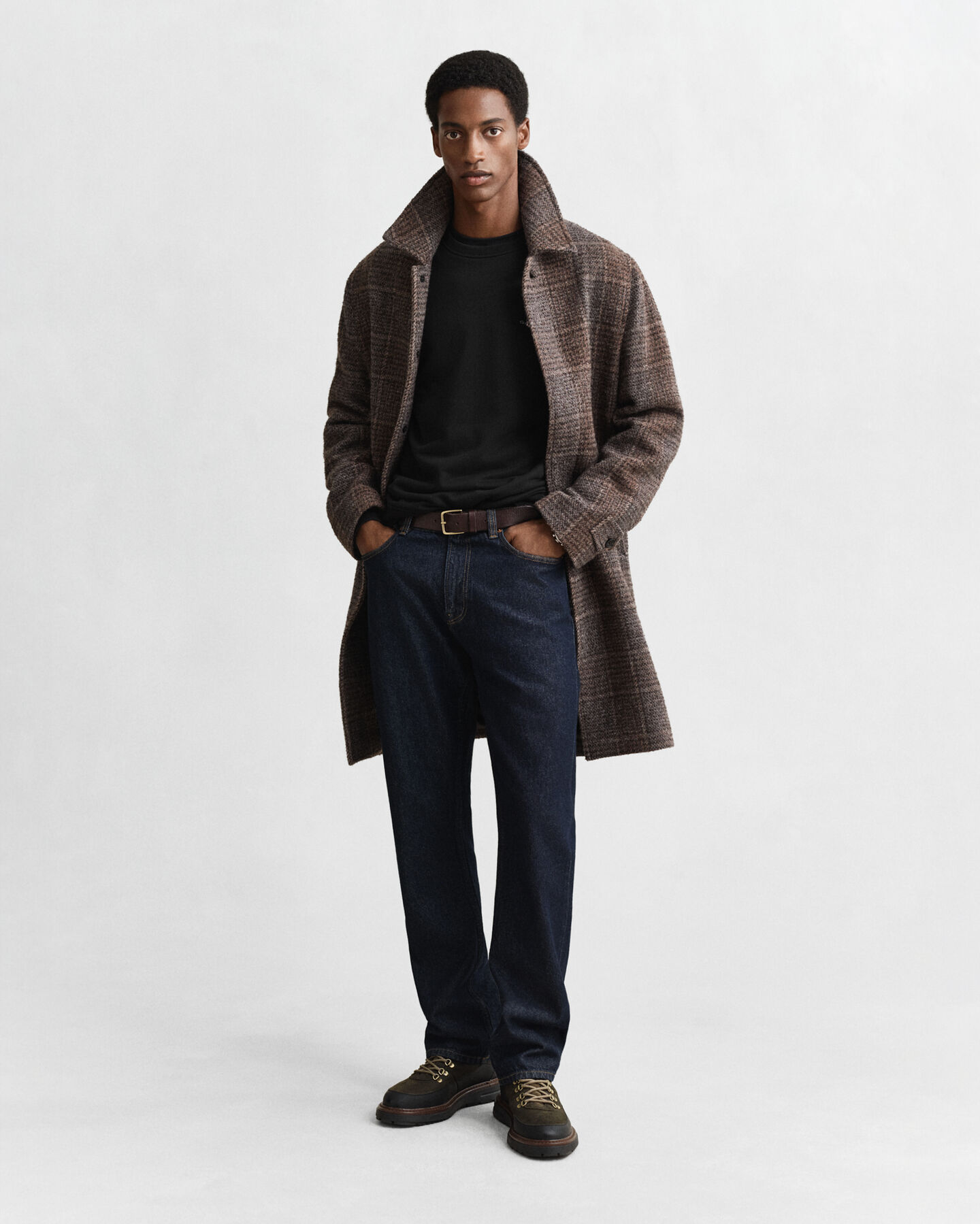 Shield sweatshirt met ronde hals