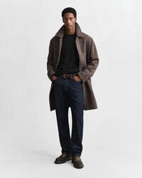 Shield sweatshirt met ronde hals