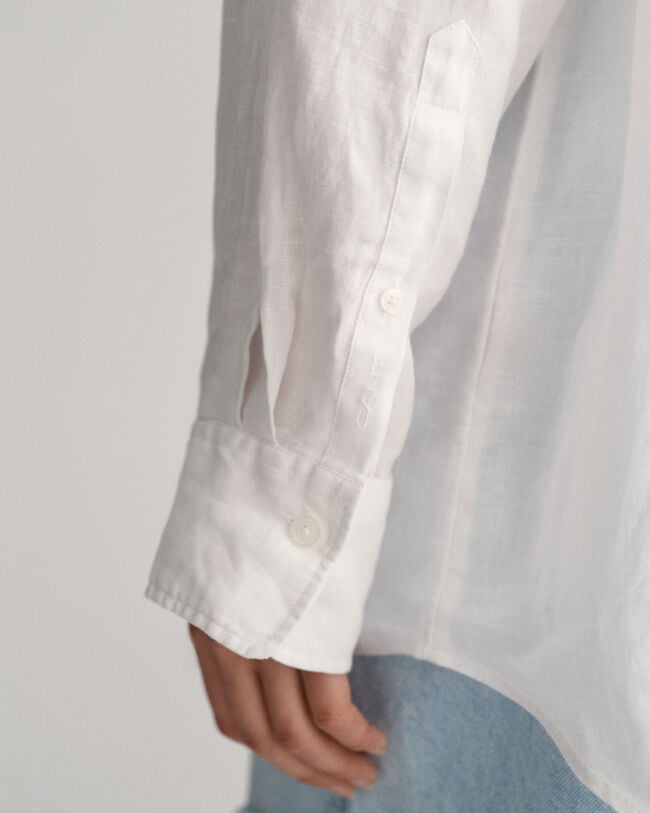 Oversized linnen overhemd