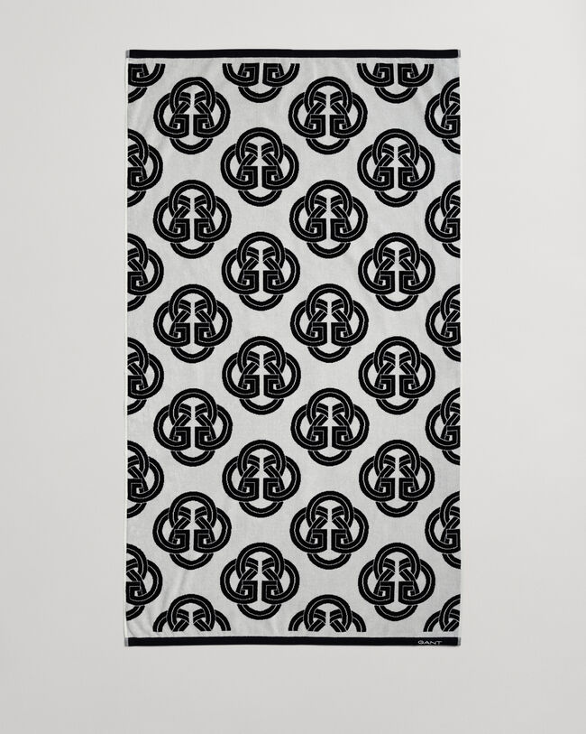 Strandlaken met Monogram-print