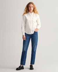 Regular Fit speciaal geverfd Oxford-overhemd