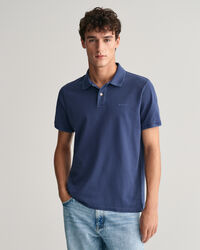 Sunfaded piqué poloshirt