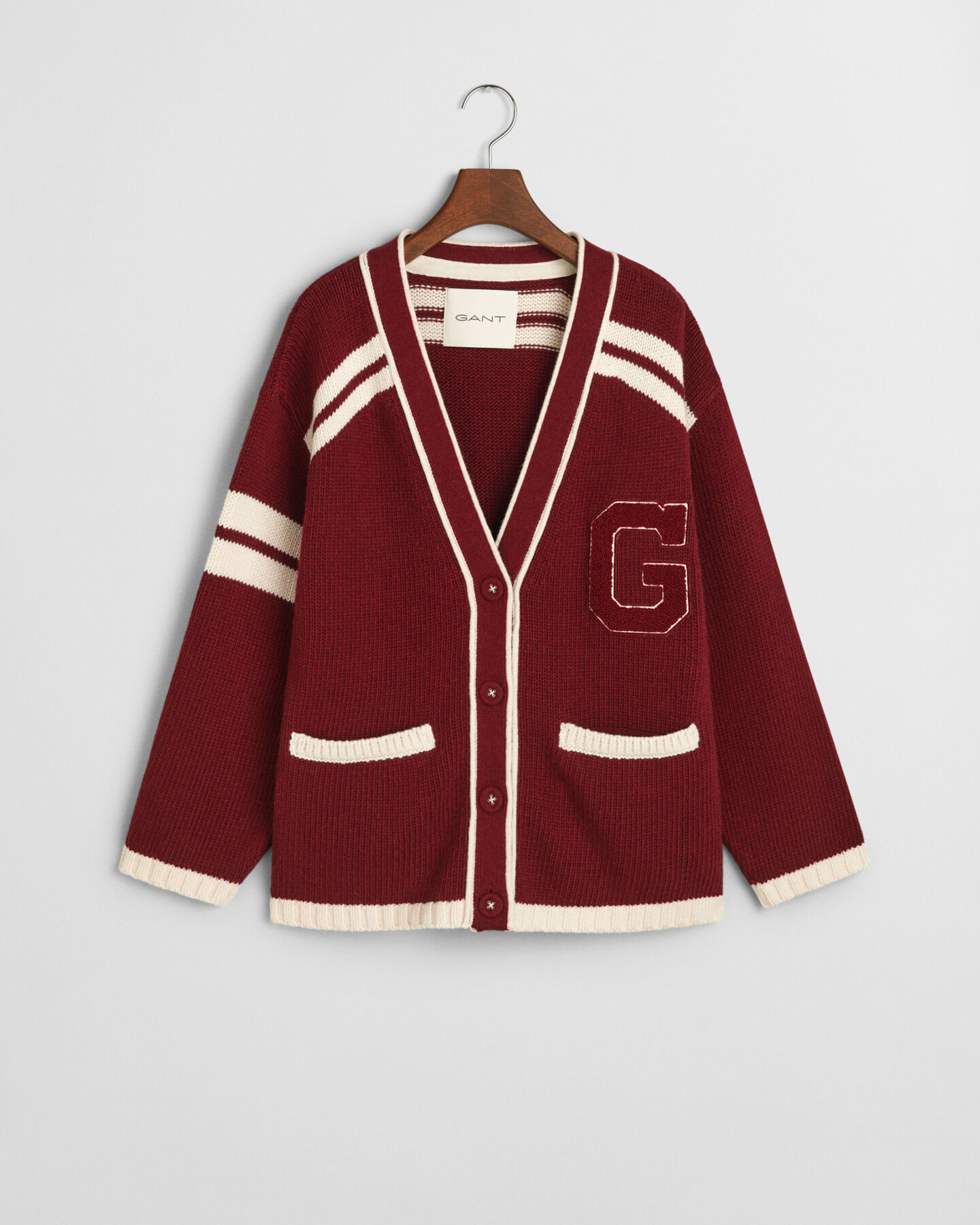 GANT Varsity vest met V-hals