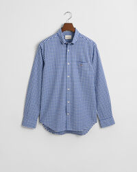 Regular Fit Classic overhemd met Gingham-ruitje van poplin