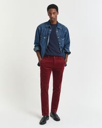 Slim Fit corduroy chino
