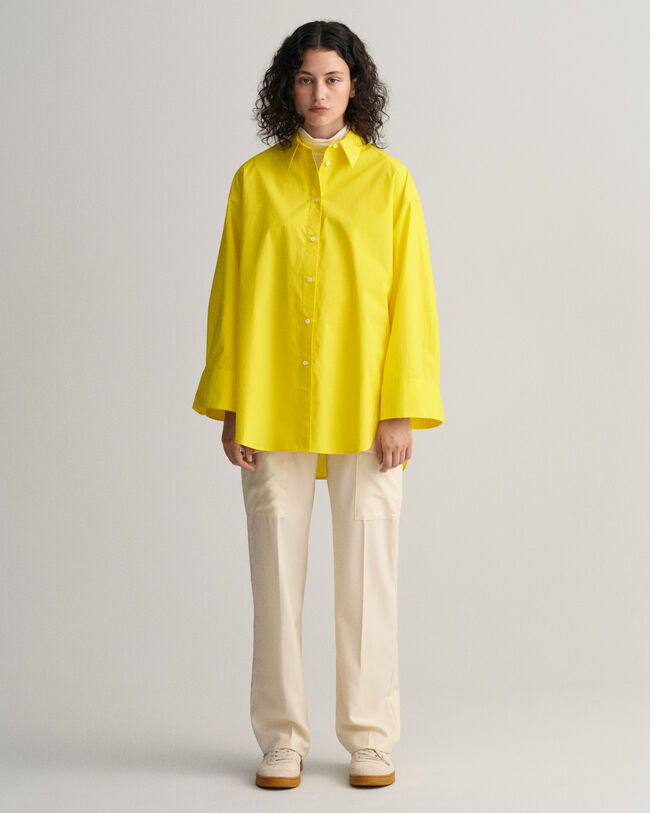 Oversized Fit blouse met wijde manchetten