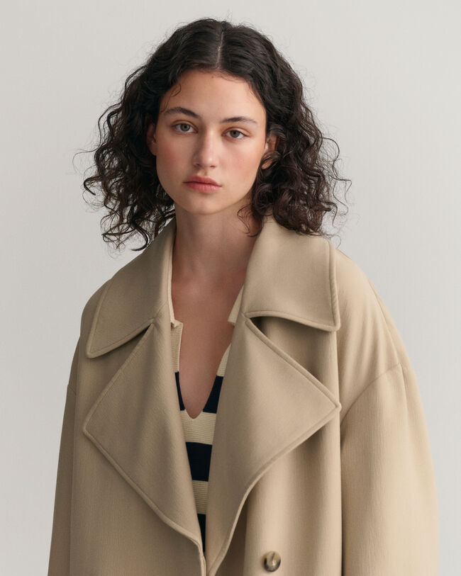 Oversized Fluid jasje