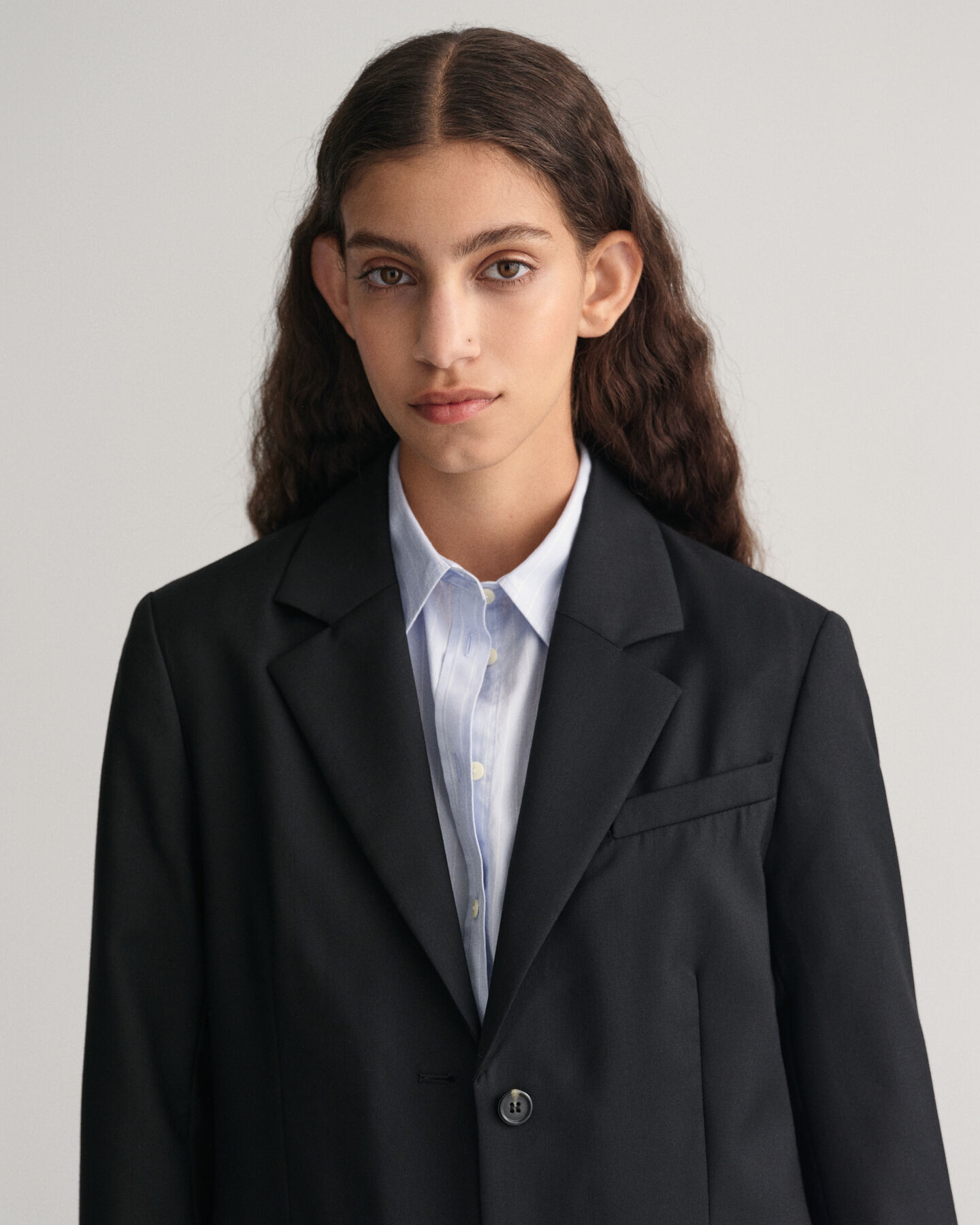 Regular Fit wollen blazer