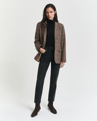 Zwarte Slim Fit cropped jeans