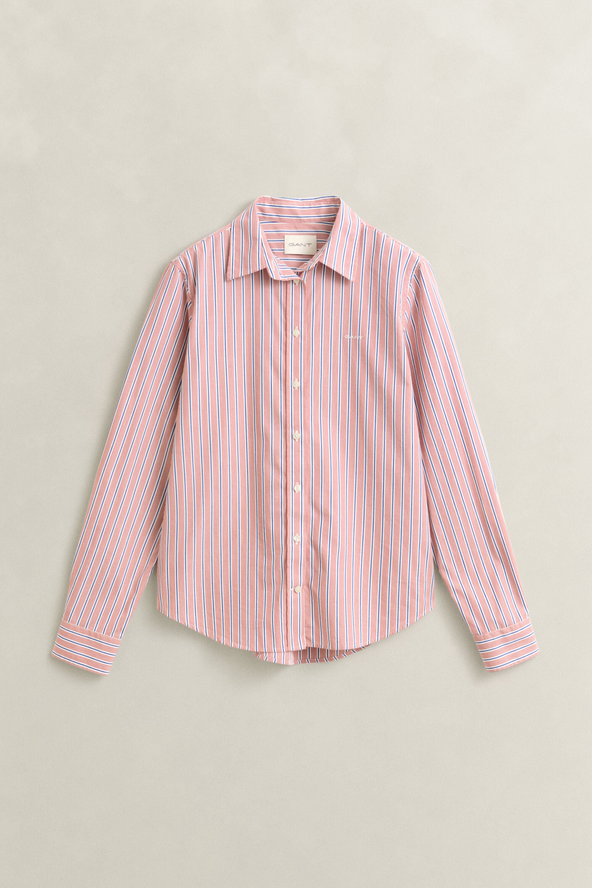 Regular Fit Classic gestreept overhemd van poplin