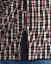 Relaxed Fit overhemd van zware kwaliteit keperstof met ritssluiting