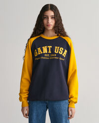 GANT USA sweatshirt met ronde hals