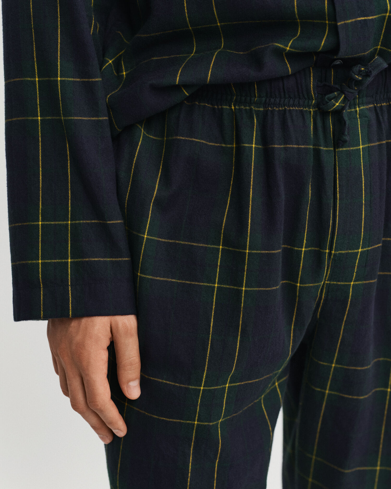 Cadeauset met geruite flanellen pyjama