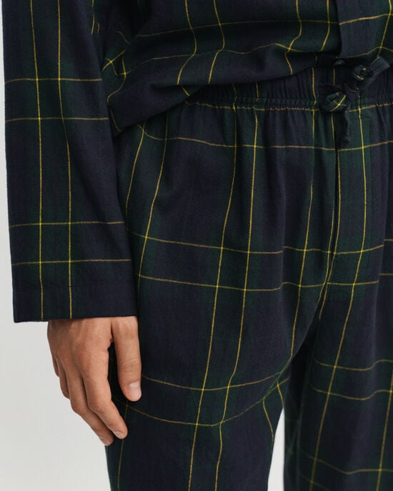 Cadeauset met geruite flanellen pyjama