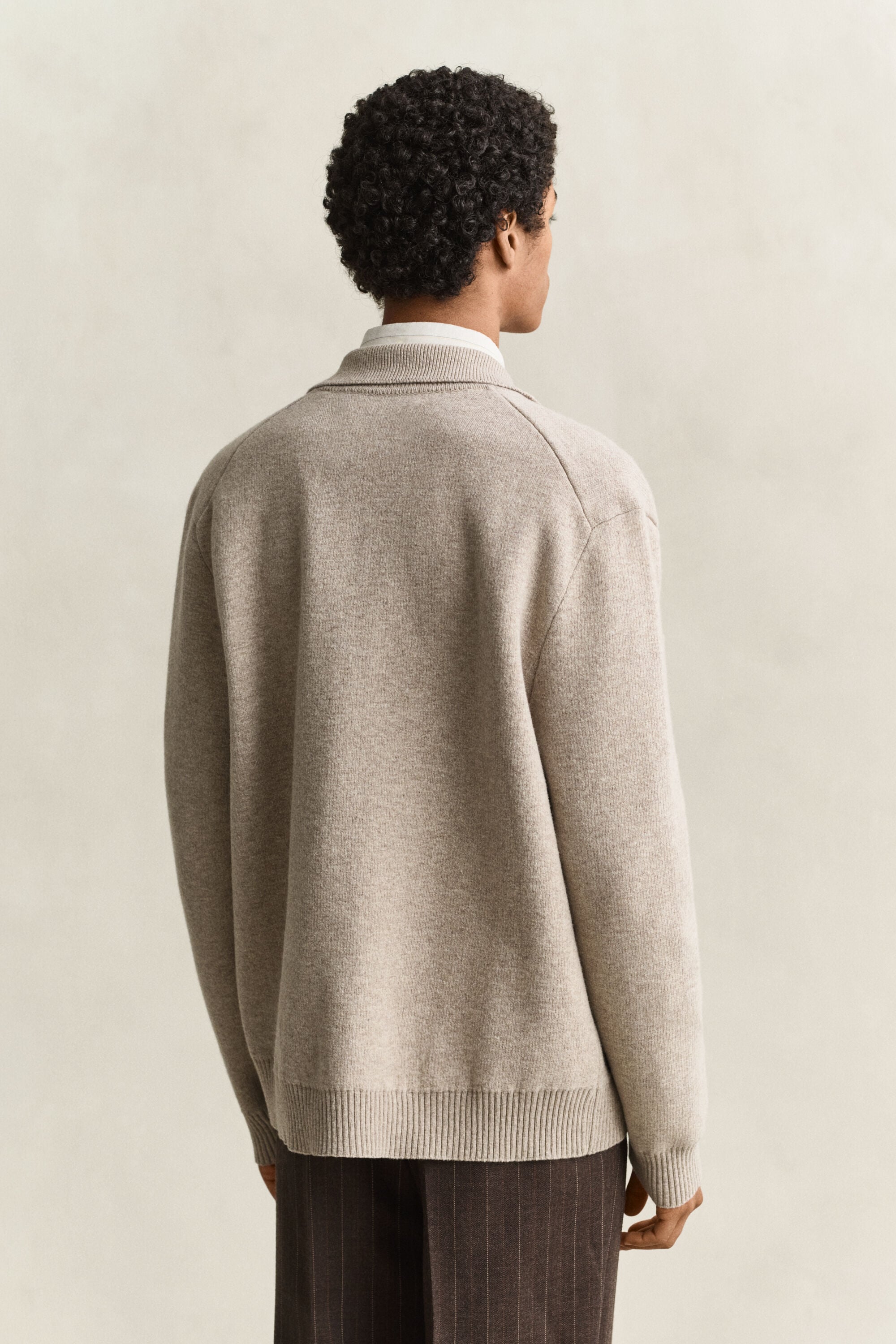 Dubbelgebreid overshirt