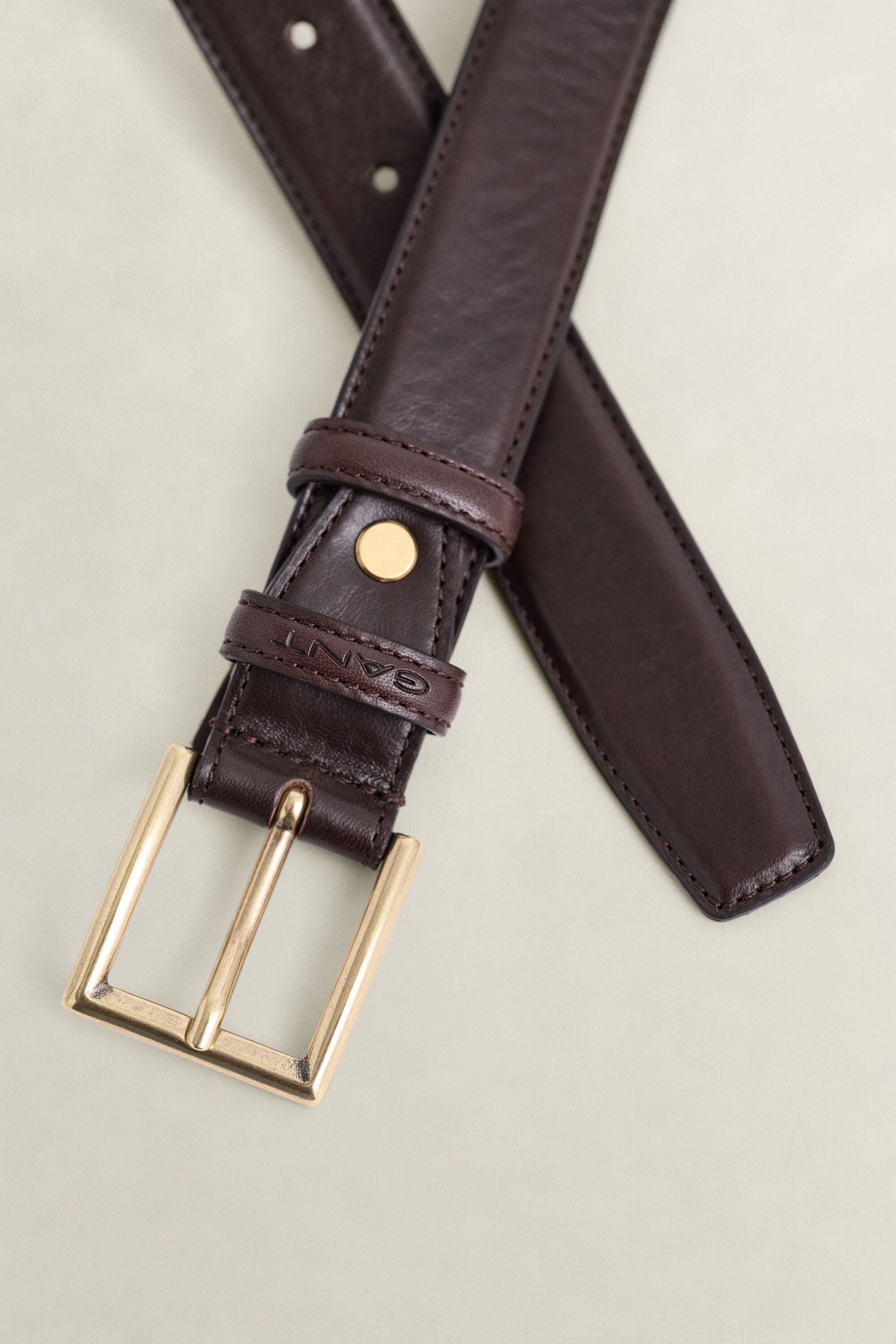 Riem van glanzend leer