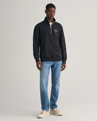 GANT Script Graphic sweatshirt met korte rits