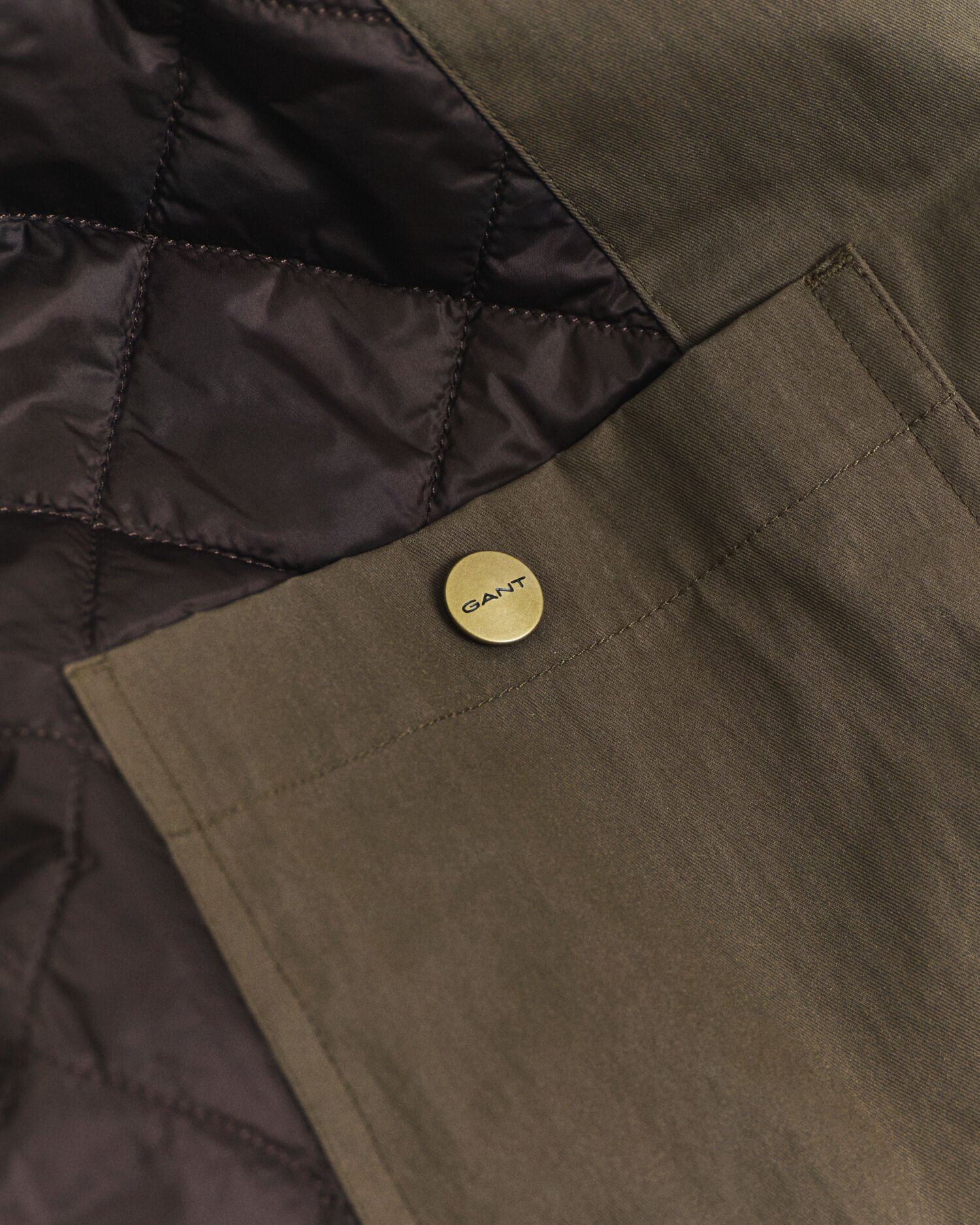 Outdoorjack van gewaxt katoen