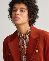 Slim Fit blazer van corduroy