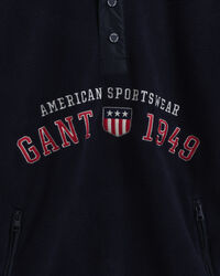 Retro Shield fleecetrui