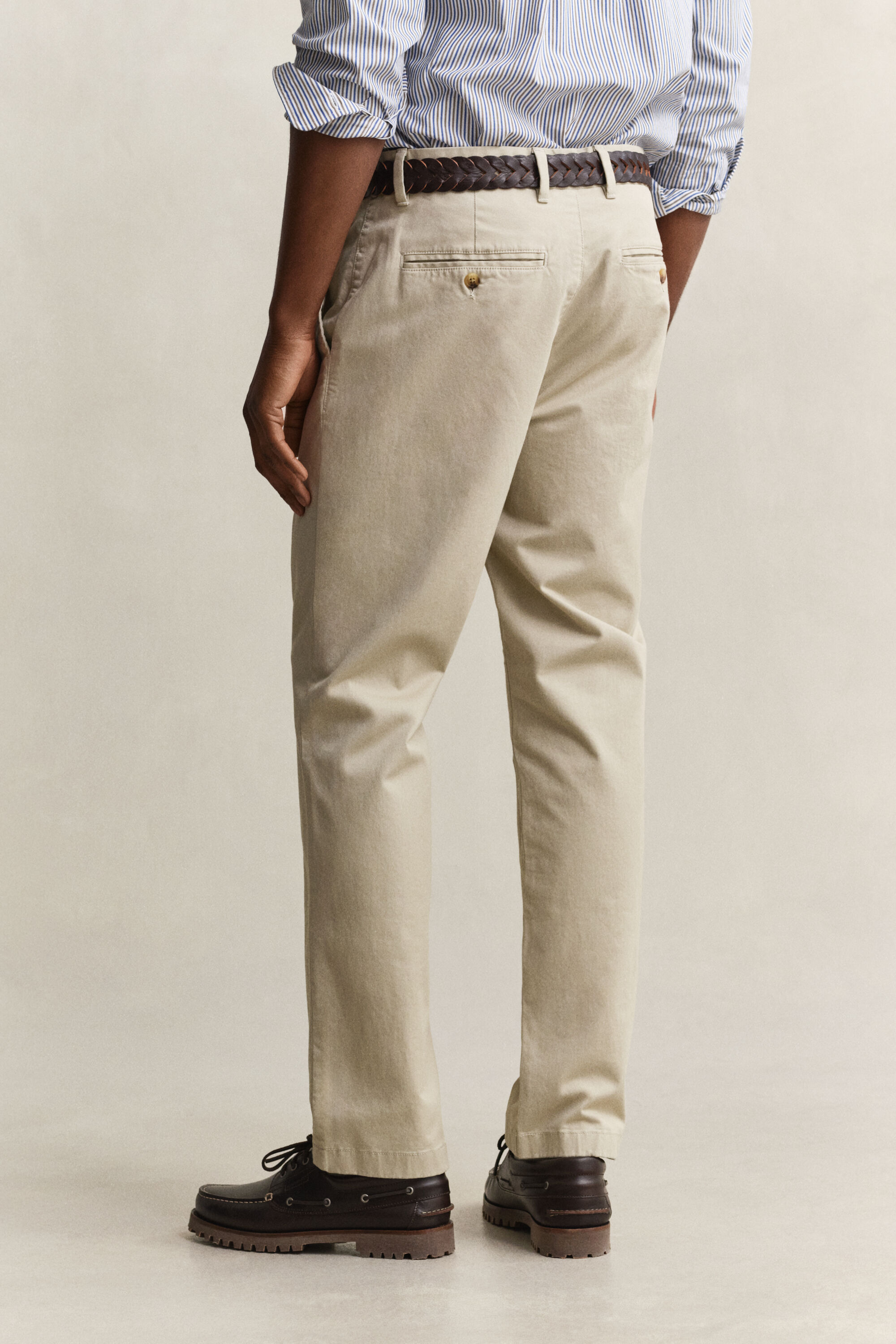 Klassieke chino met normale pasvorm