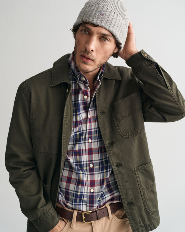 Speciaal geverfd overshirt