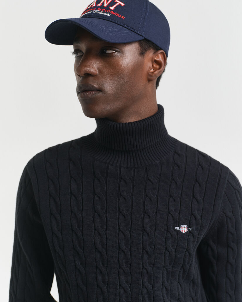 Katoenen kabelcoltrui