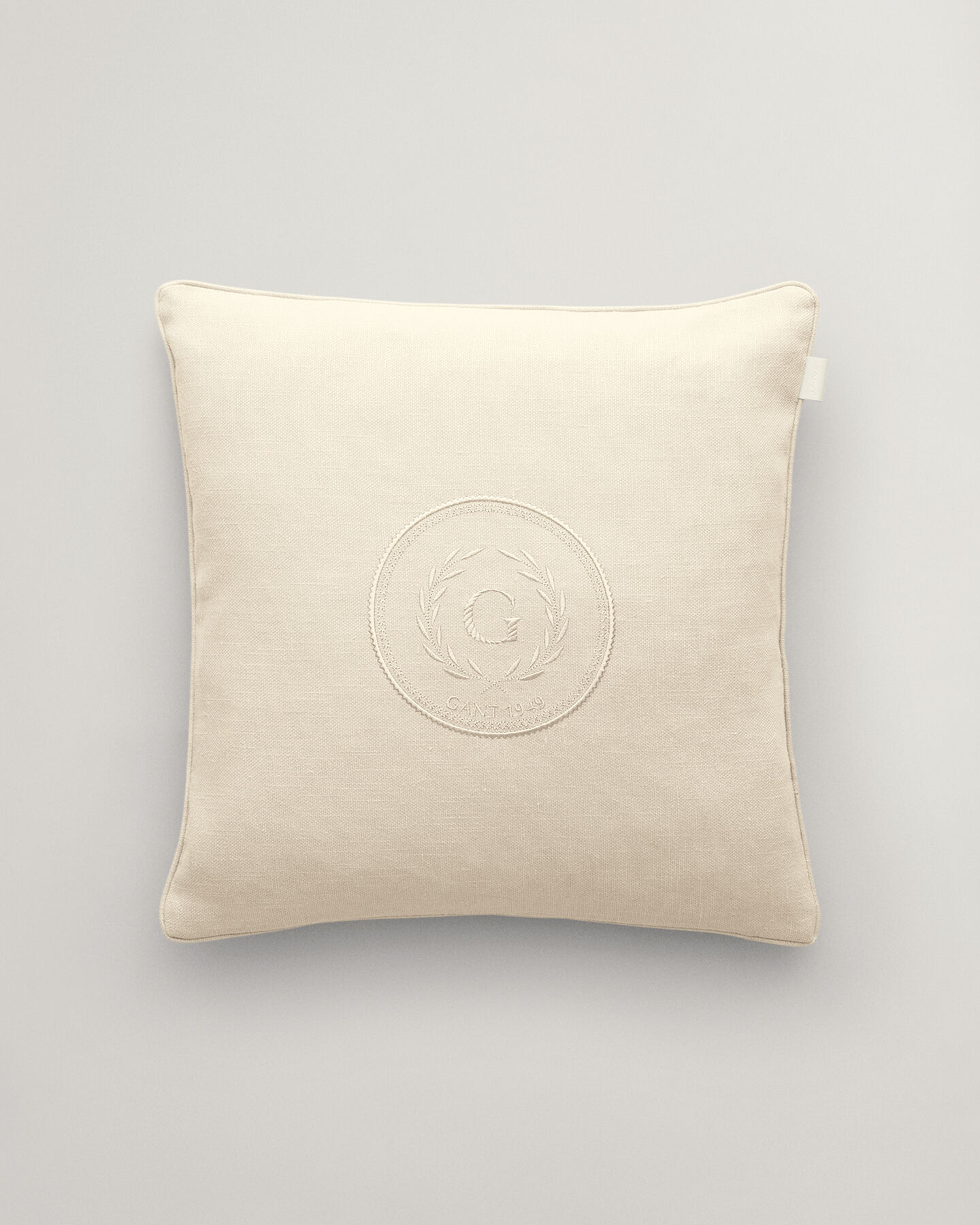 Tonal Crest Cushion