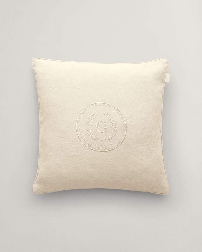 Tonal Crest Cushion