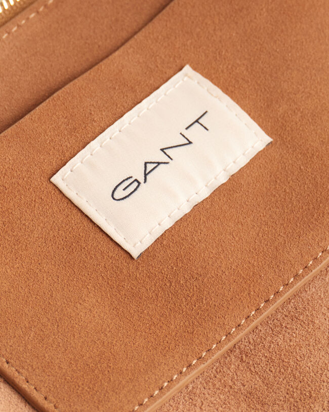 Suède crossbody tas