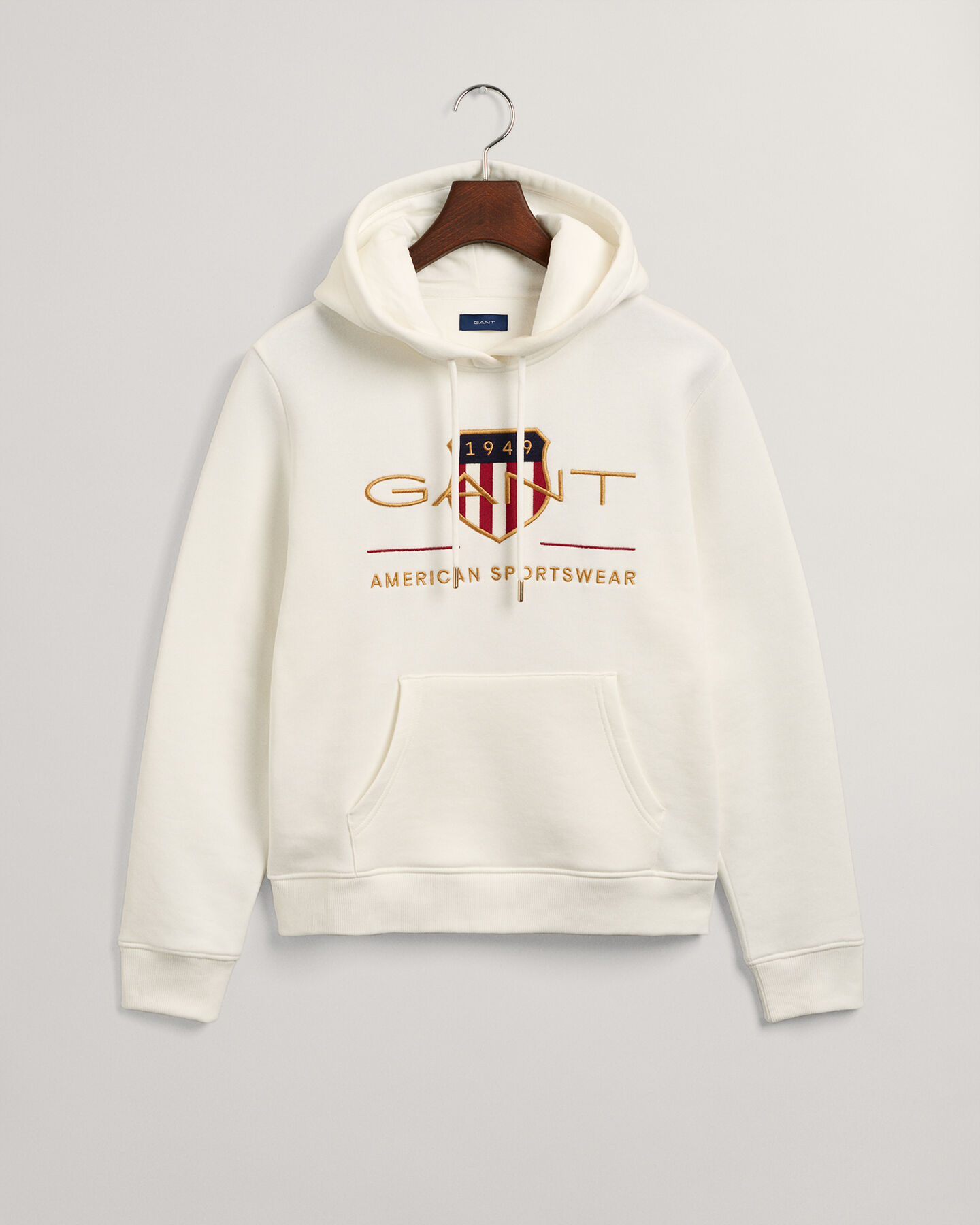 Archive Shield hoodie van sweatstof
