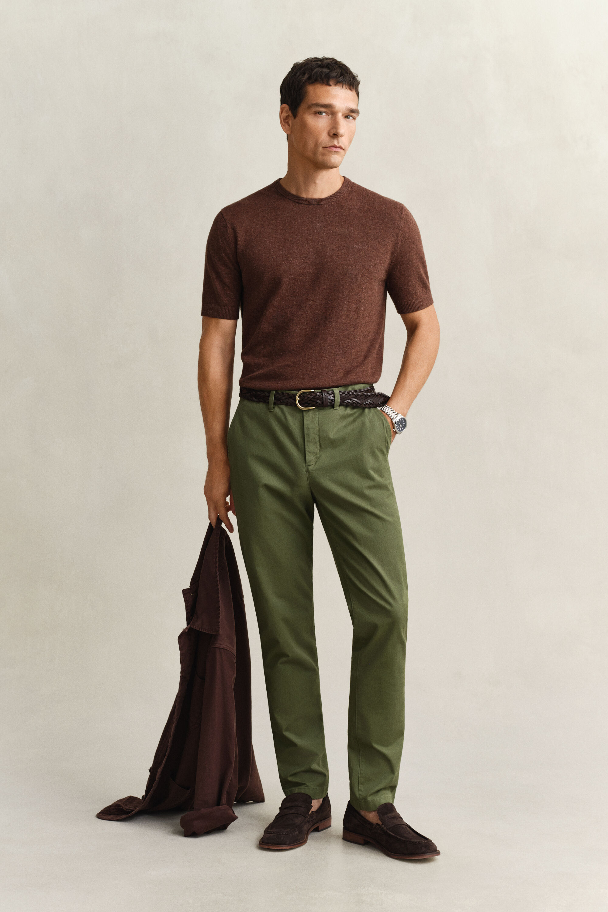 Slim fit klassieke chino