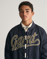 Teens Script Graphic GANT Varsity Jacket