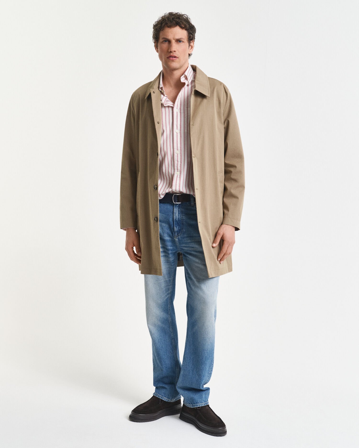 Regular Fit Archive poplin overhemd met strepen