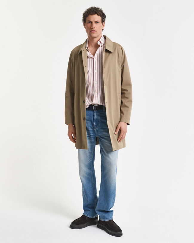 Regular Fit Archive poplin overhemd met strepen