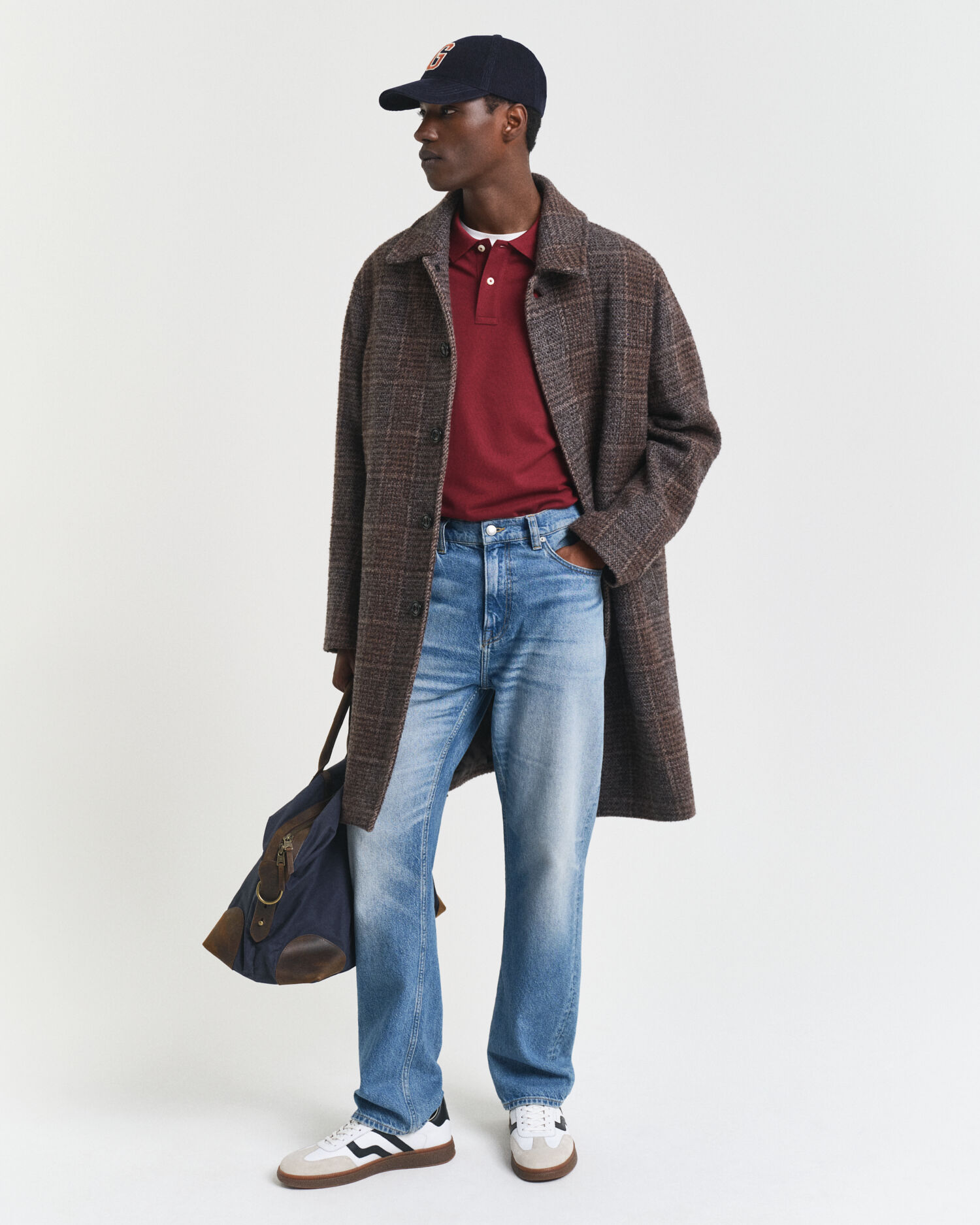 Regular Fit Shield piqué poloshirt