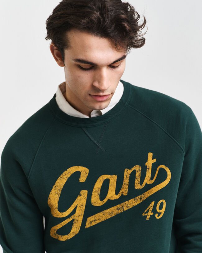 Graphic sweatshirt met ronde hals