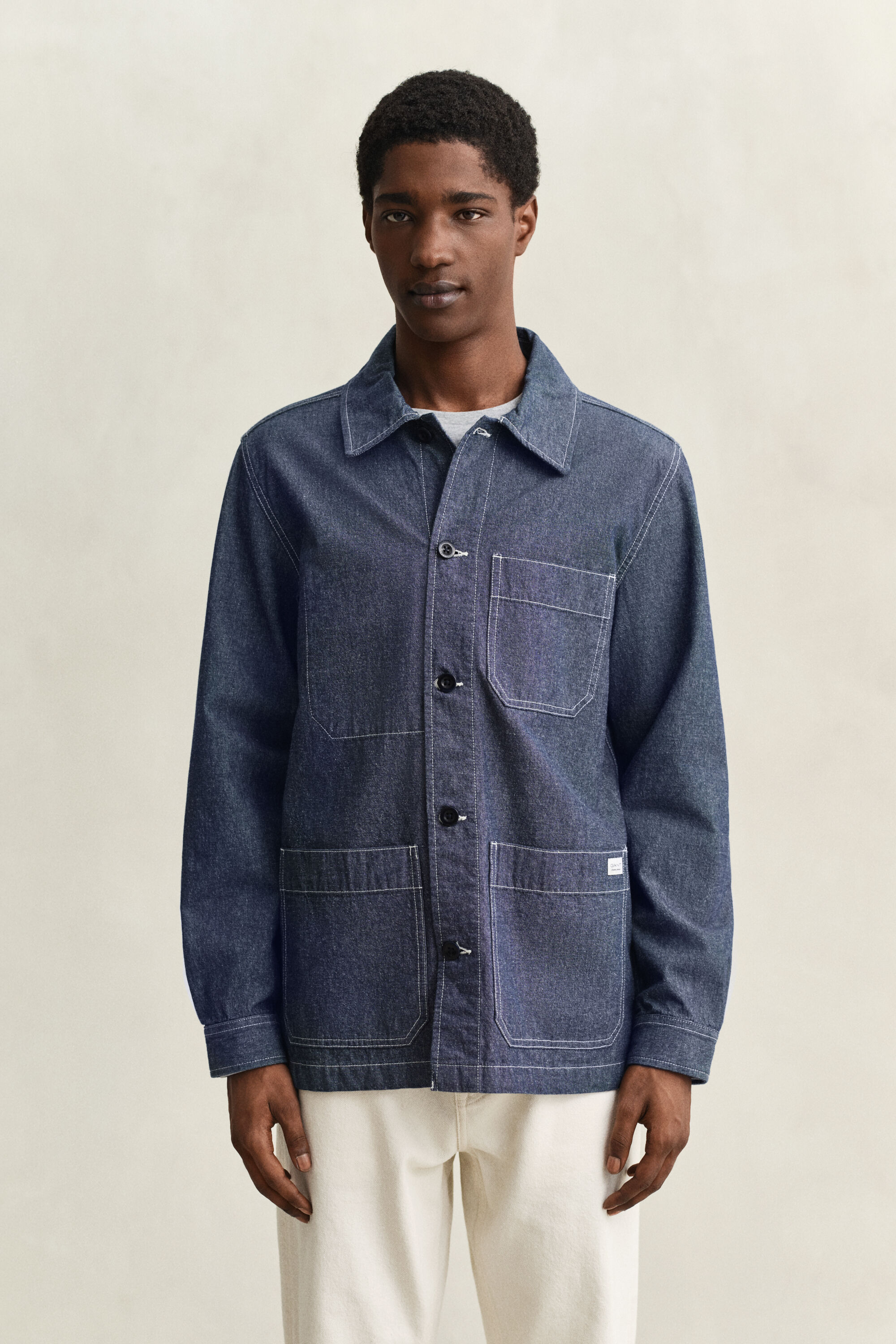 Chambray overshirt