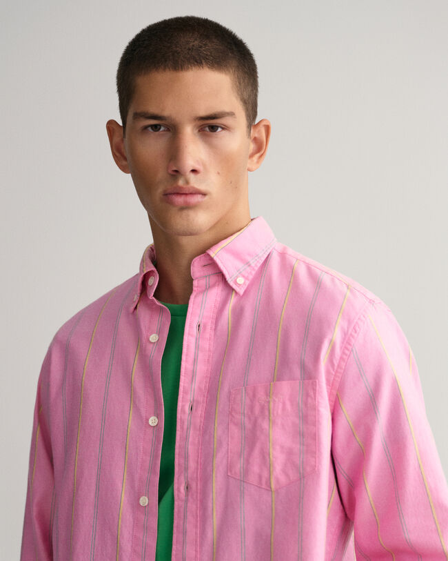 Regular Fit gestreept Archive Oxford-overhemd