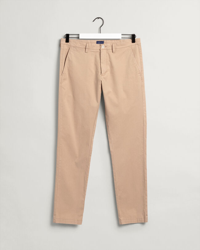 Hallden Slim Fit Sunfaded chino