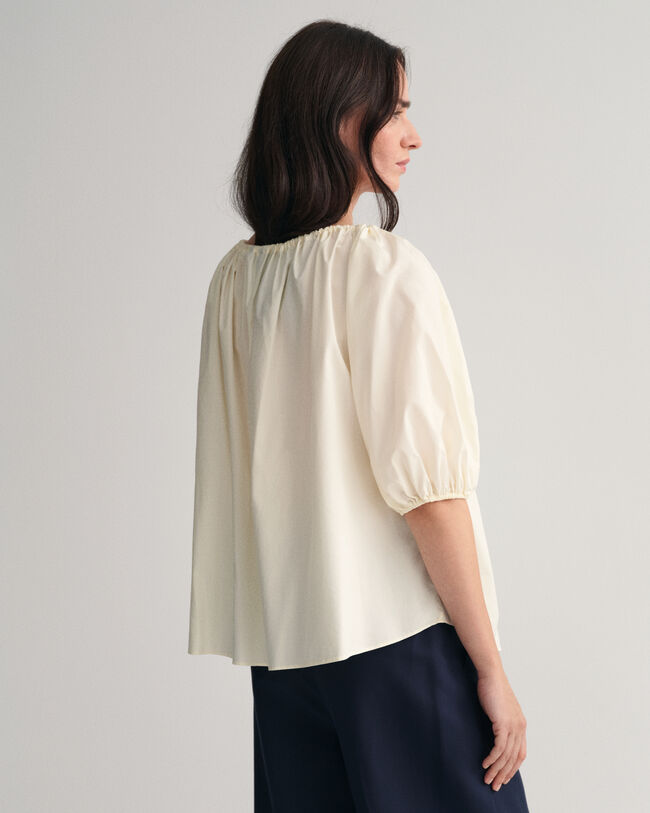 Blouse met plooien