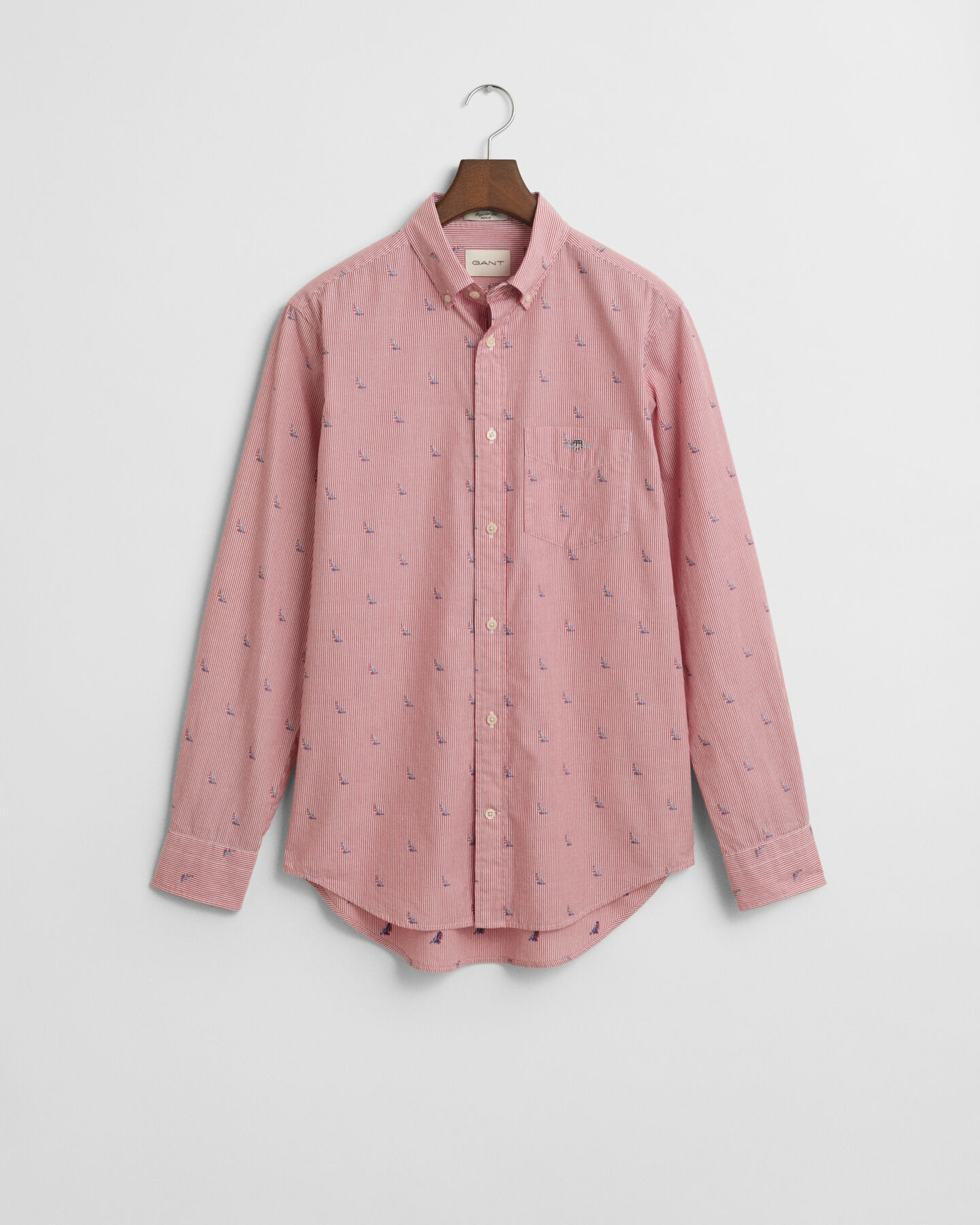 Regular Fit Sailing Fil Coupé overhemd