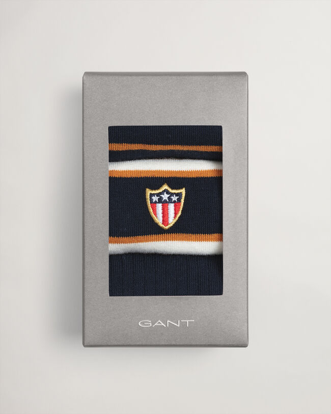Set van drie paar Banner Shield sokken in cadeauverpakking