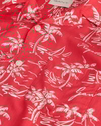 Relaxed Fit Island Print overhemd