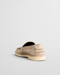 Boery su&egrave;de loafers