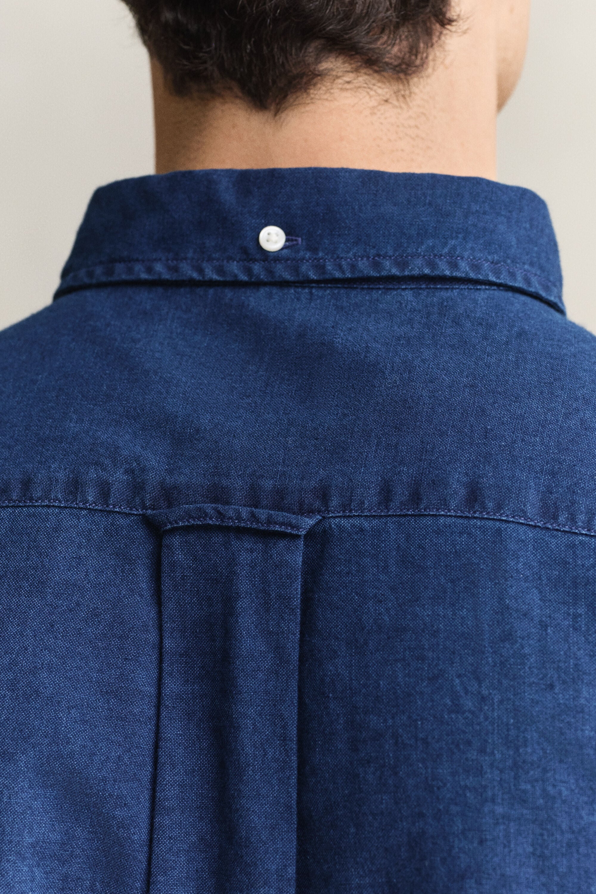 Indigo Oxford-overhemd