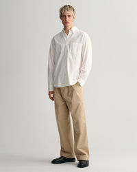 Relaxed Fit Textured Weave overhemd