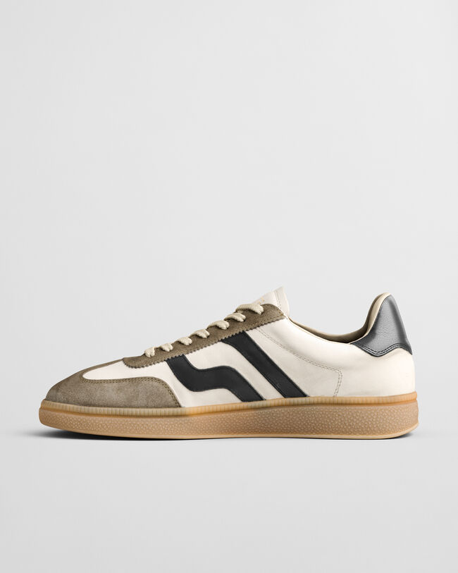 Cuzmo sneakers van suède en leer