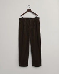 Corduroy broek met wijd volume